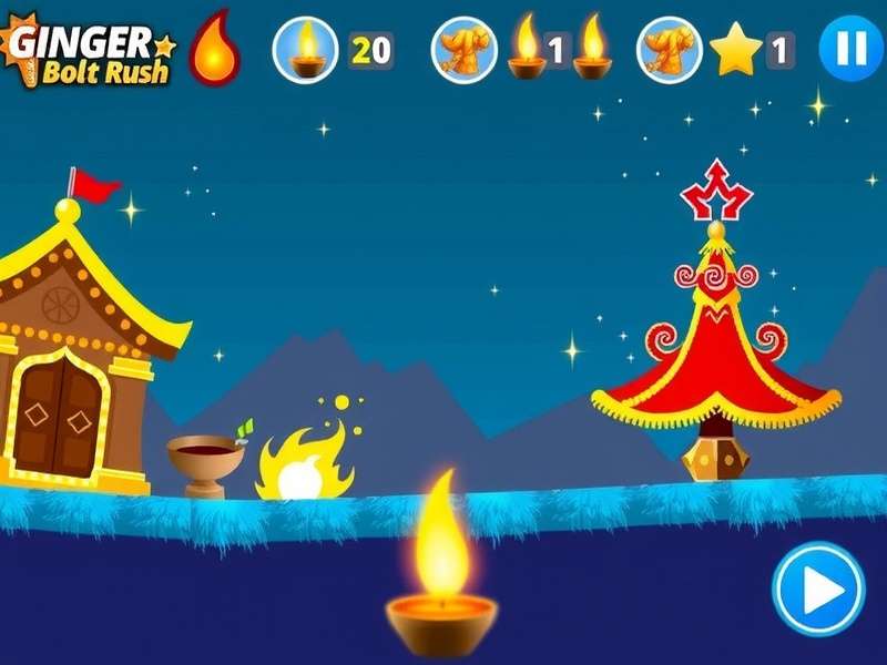 Ginger Bolt Rush Gameplay Screenshot